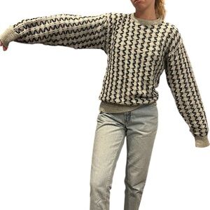 Vintage Oversized Grandpa Sweater